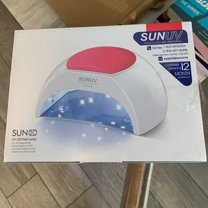 Sunuv LED 2-in-1 SUNUV New Sealed Box LED UV for Nails with Adjustable Features